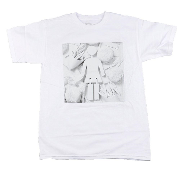 Girl Paint It Black S/S - White - Men's T-Shirt