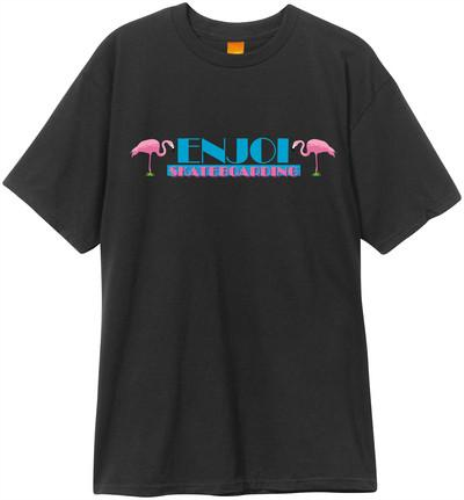 Enjoi Panda Vice Premium - Black - Men's T-Shirt