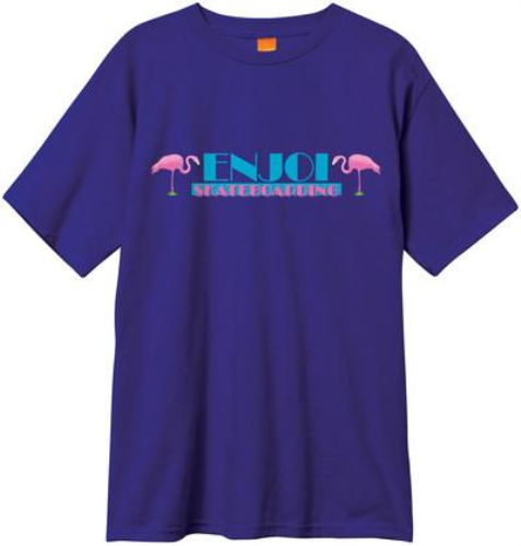 Enjoi Panda Vice Premium - Purple - Men's T-Shirt