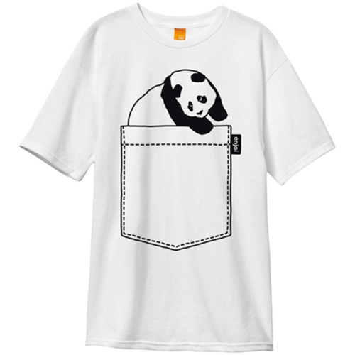 Enjoi Jumbo Pocket Premium S/S - White - Men's T-Shirt