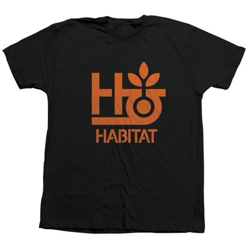 Habitat Pod Logo Short Sleeve - Black - Men's Shirt