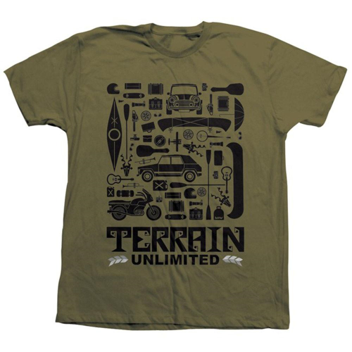Habitat Terrain Unlimited S/S - Olive - Men's Shirt