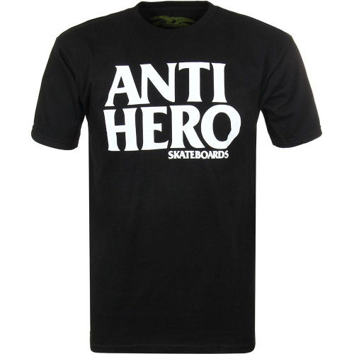 Anti-Hero Black Hero S/S - Black/White - Men's T-Shirt
