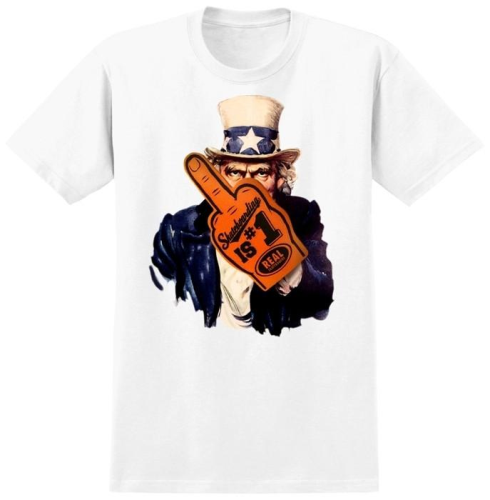 Real Enlist S/S - White - Men's T-Shirt