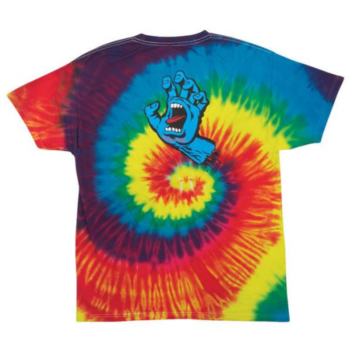 Santa Cruz Screaming Hand Regular S/S - Reactive Rainbow - Mens T-Shirt