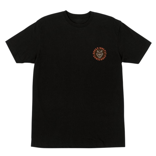 Santa Cruz Vintage Screaming Hand Regular S/S - Black - Men's T-Shirt