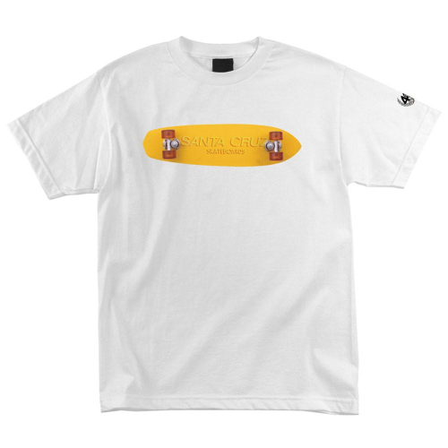 Santa Cruz OGSC Skateboard Regular S/S - White - Mens T-Shirt