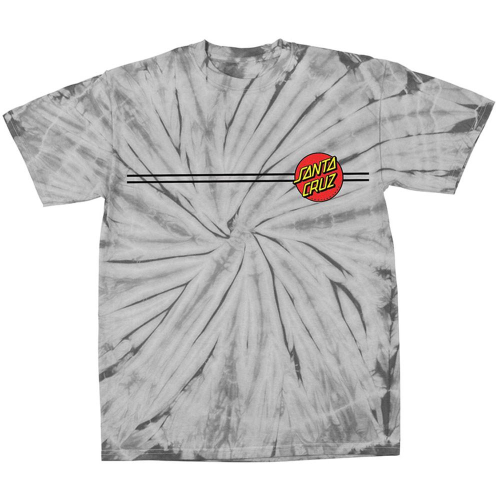 Santa Cruz Classic Dot Regular S/S - Spider Silver - Mens T-Shirt
