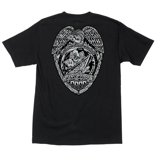 Santa Cruz OGSC Badge Regular S/S - Black - Men's T-Shirt