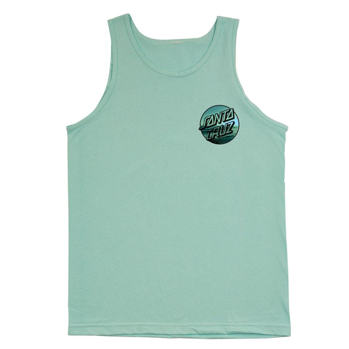 Santa Cruz Homebreak Regular Fit Tank - Celadon - Men's Tank Top