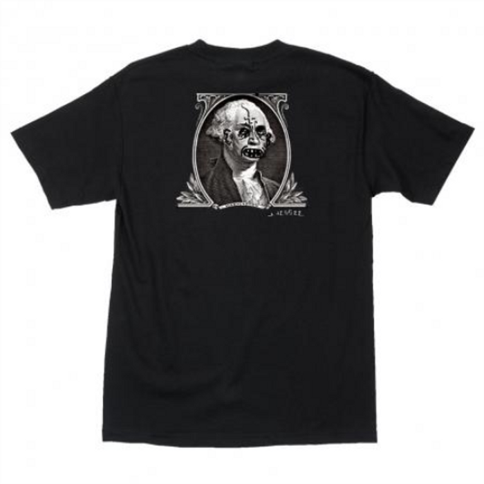 Santa Cruz Jessee Dollar Regular S/S - Black - Men's T-Shirt