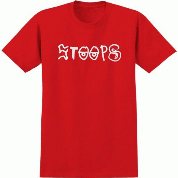 Krooked Still Stoops S/S - Red/White - Men's T-Shirt