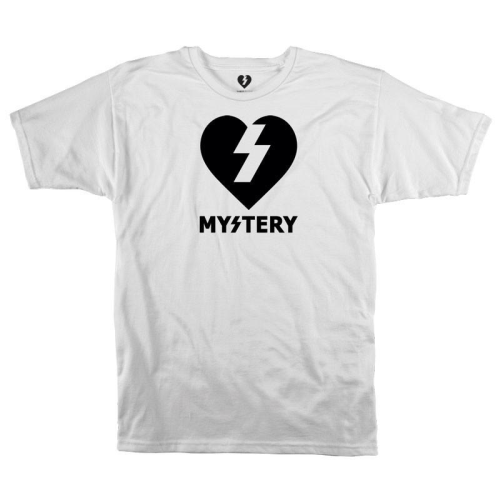 Mystery Heart Premium S/S - White - Men's T-Shirt