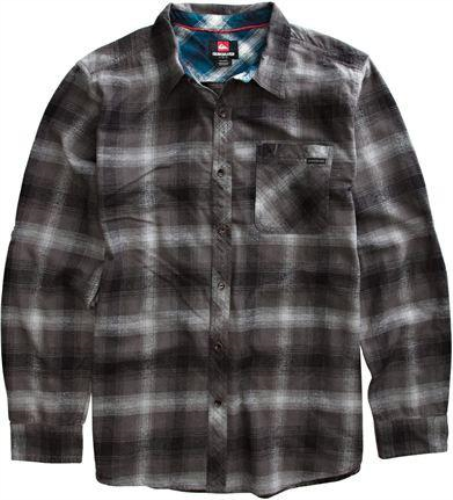 Quiksilver Fog Shirt - Grey - Mens T-Shirt