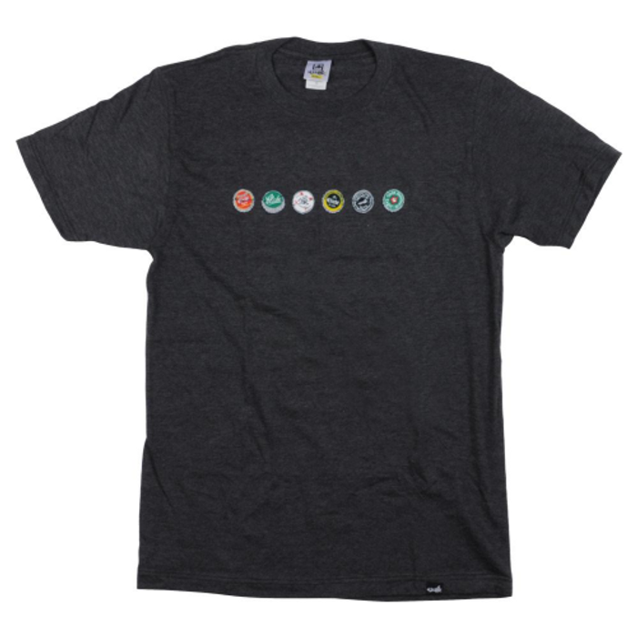 Cliche Caps S/S - Charcoal Heather - Men's T-Shirt