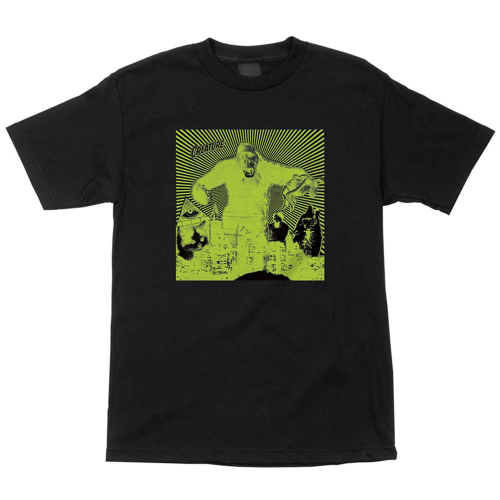 Creature Attack Regular S/S - Black/Green - Men's T-Shirt