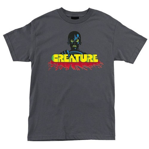Creature Speed Kills Regular S/S - Charcoal - Men's T-Shirt