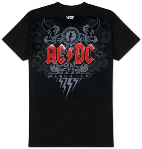 ACDC Black Ice - Black - Band T-Shirt