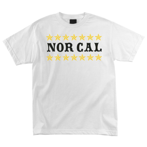 Nor Cal Slacker Regular S/S - White - Men's T-Shirt