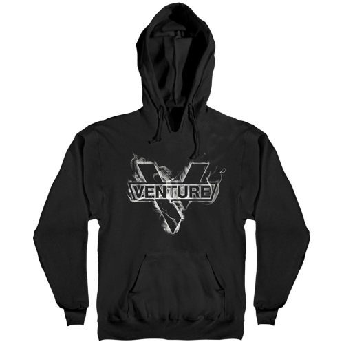 Venture Haze Hooded Pullover - Black/White - Men's Sweatshirt