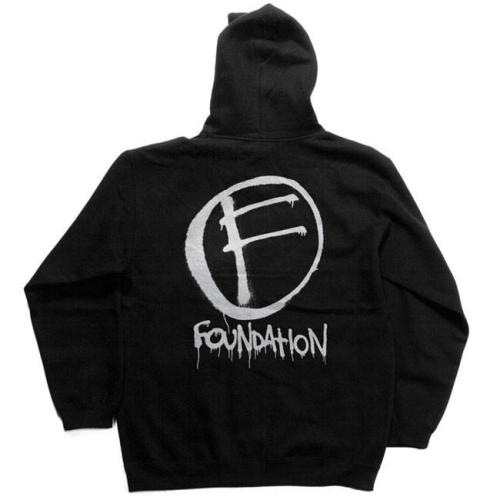 Foundation The Mark Zip - Black - Men's Sweatshirt
