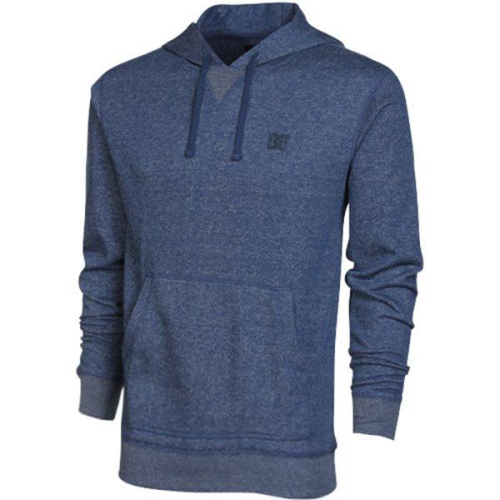 DC Rebel Pullover Hoodie - Dark Denim - Men's Sweatshirt