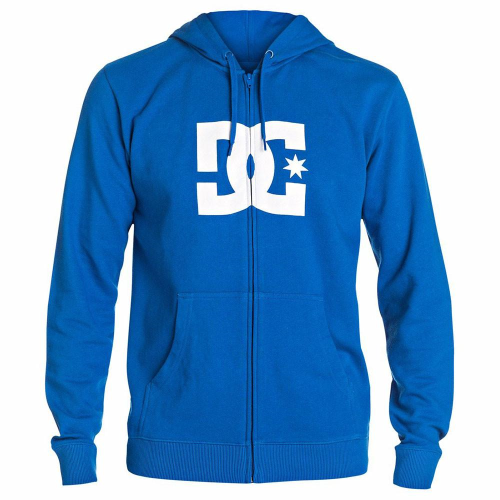 DC Star ZH Zip Up Hooded - Snorkel Blue BRT0 - Men's Sweatshirt