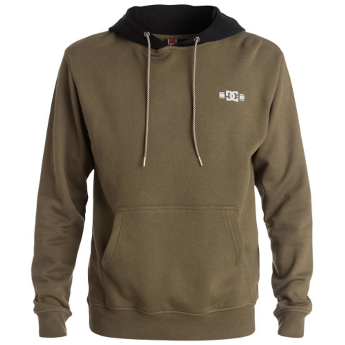 DC RD Trail Hooded Pullover - Military Olive CQW0 - Men's Sweatshirt