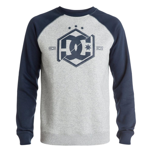 DC Hepta Raglan CR P/O Hooded - Black Iris BTL0 - Men's Sweatshirt