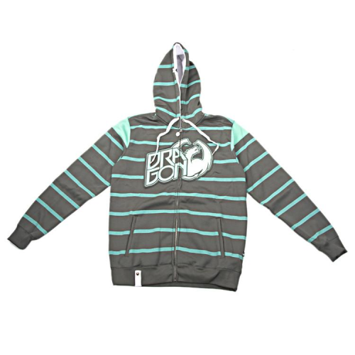 Dragon Level Stripe - Moss - Men's Sweatshirt