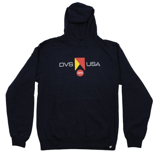 DVS Competition Pullover - Navy/Yellow 400 - Men's Sweatshirt