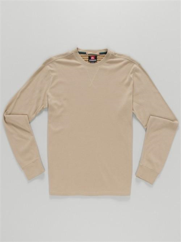 Quiksilver Snit Sweater - Tan - Mens Sweatshirt