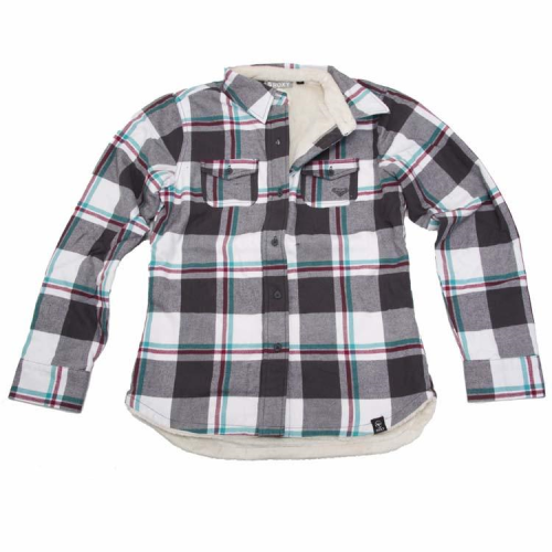 Roxy Plaidster - TShirt - Dark Grey
