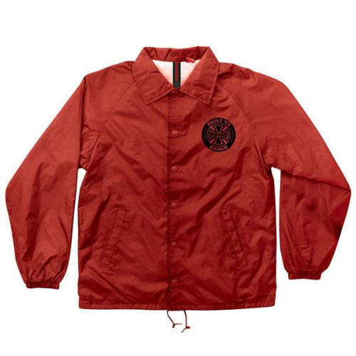 Independent AXIOM Coach Windbreaker - Red - Men's Jacket