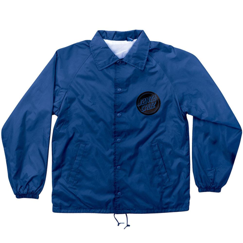 Santa Cruz Hand Coach Hooded Windbreaker - Royal Blue - Men's Jacket