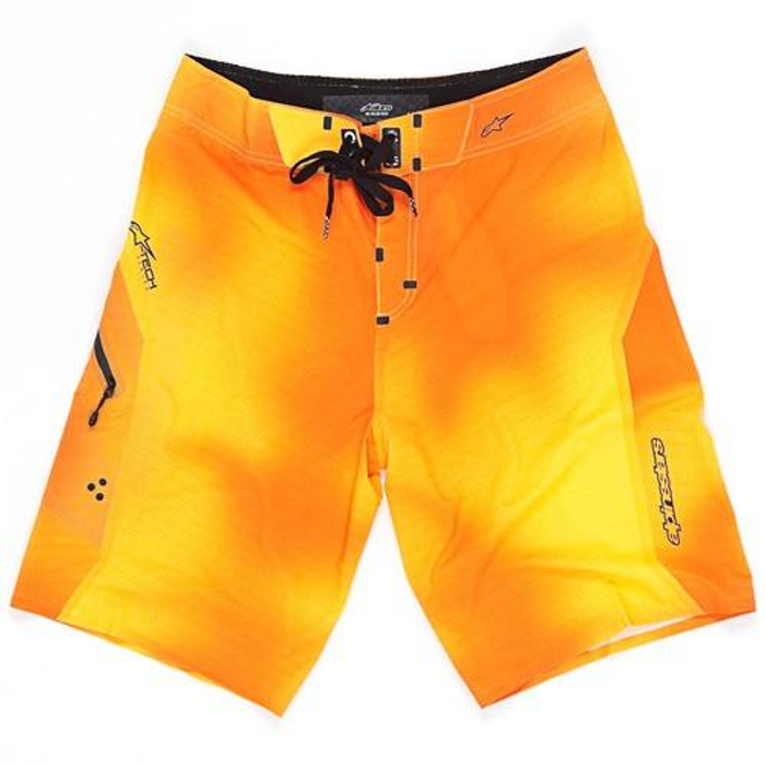 Alpinestars - HD Boardshorts - Orange/Yellow - Men's Boardshorts