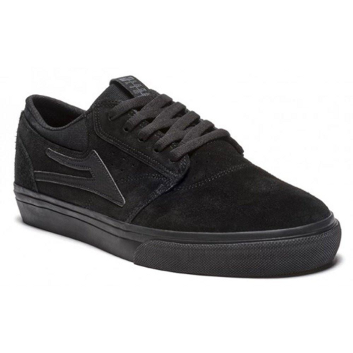 Lakai Griffin - Black/Black Suede - Men's Skateboard Shoes