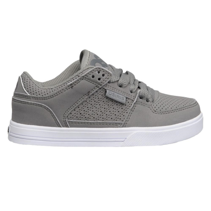 Osiris Protocol - Grey/White - Boy's Skateboard Shoes