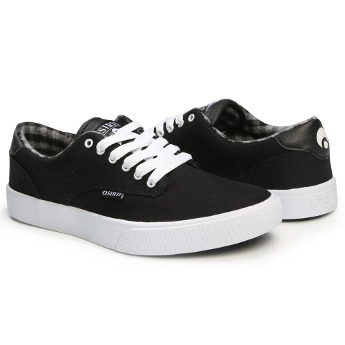 Osiris Slappy VLC - Black/White - Men's Skateboard Shoes