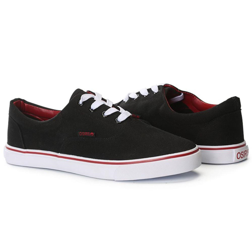 Osiris SD - Black/White/Red - Men's Skateboard Shoes