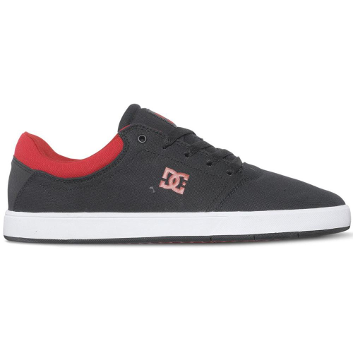 DC Crisis TX - Black/Red BLR - Men's Skateboard Shoes