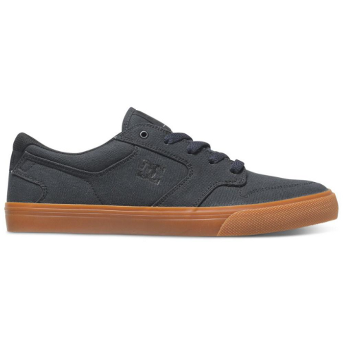 DC Nyjah Vulc TX - Grey/Gum 2GG - Men's Skateboard Shoes