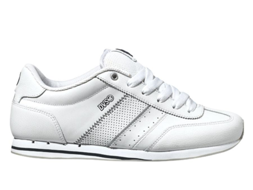DVS Valiant - White Leather 102 - Skateboard Shoes
