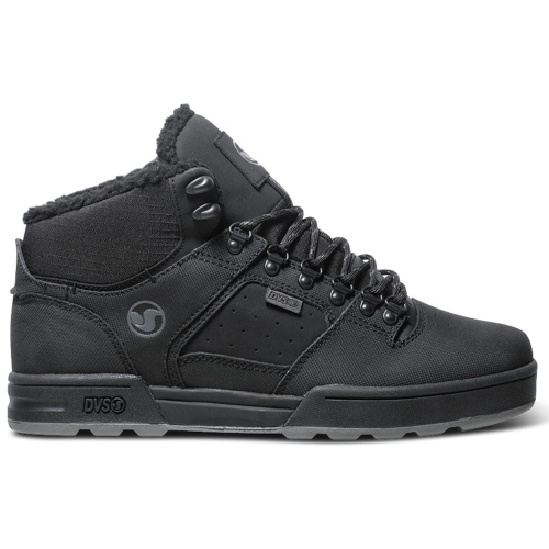 DVS Westridge - Black/Grey Leather Snow 006 - Skateboard Shoes