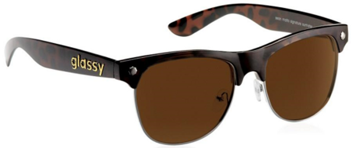Glassy Sean Malto 2 - Brown Tortoise - Sunglasses