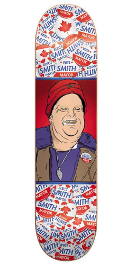 Blind Morgan Smith Mayor Smith R7 - White/Red - 8.0 - Skateboard Deck