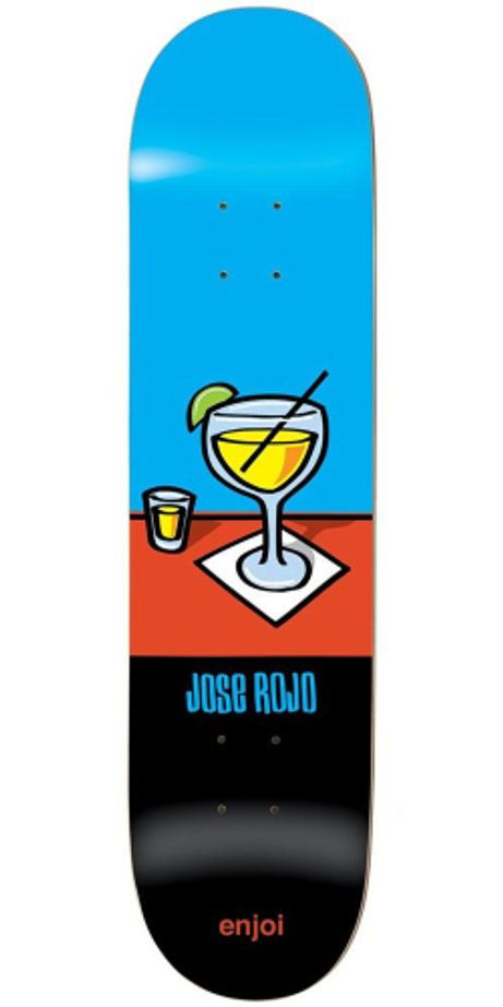 Enjoi Jose Rojo Wray R7 - Blue/Black - 8.125in - Skateboard Deck