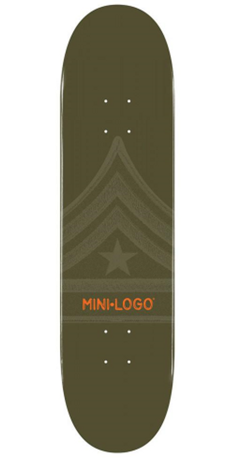 Mini Logo - Green Quartermaster - 7.5 - Skateboard Deck