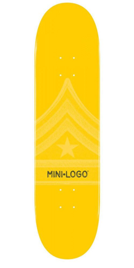Mini Logo - Yellow Quartermaster - 7.5 - Skateboard Deck