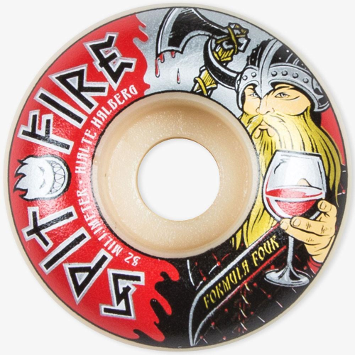 Spitfire Formula Four Hjalte Warlord Classic - Multi- 52mm 99a - Skateboard Wheels (Set of 4)